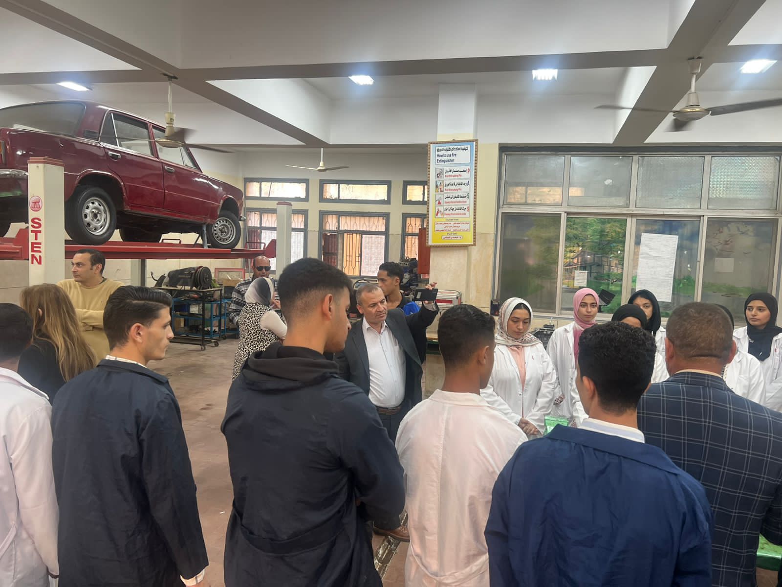تفتيش المعامل والورش