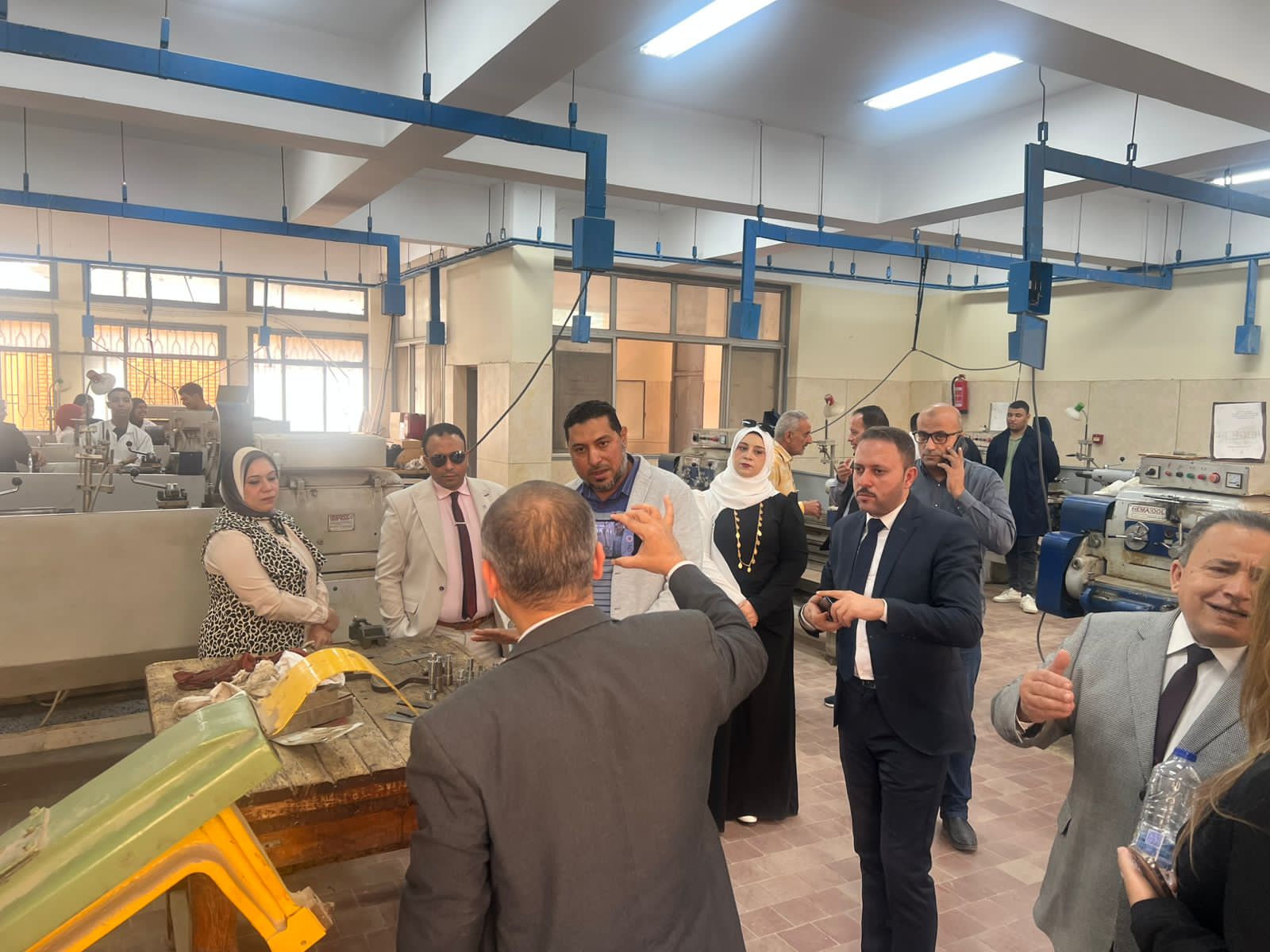 تفتيش المعامل والورش